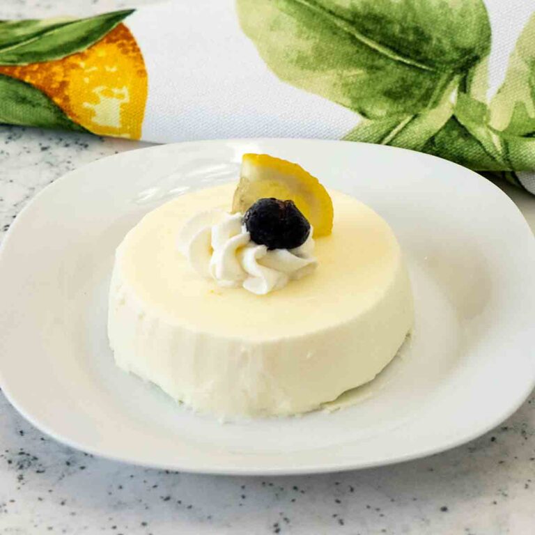 Lemon Panna Cotta