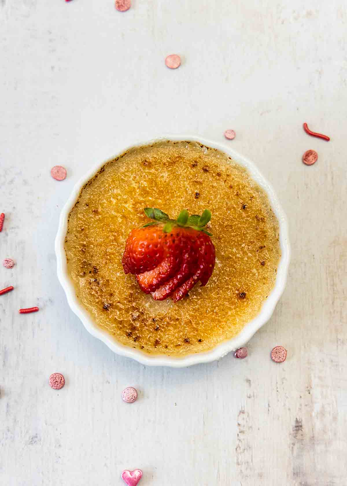 Strawberry Creme Brulee 
