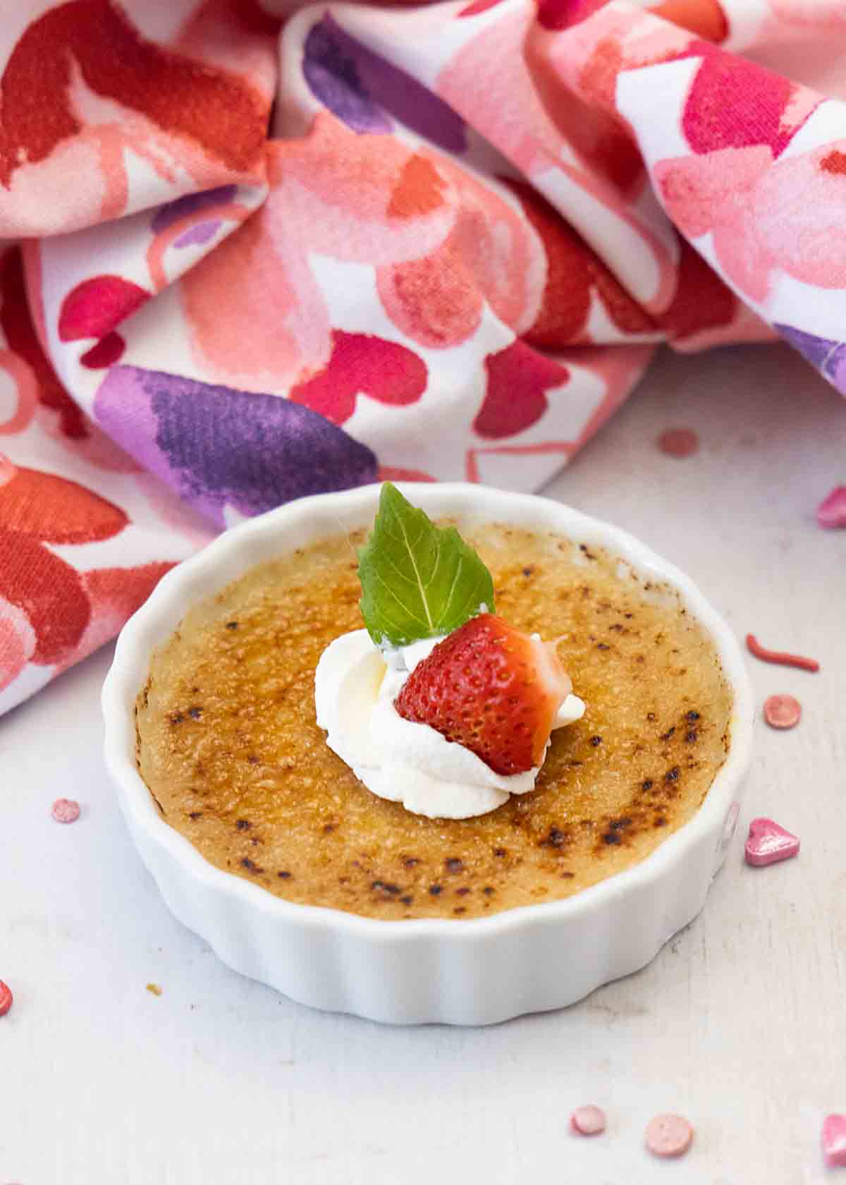 Strawberry Creme Brulee 