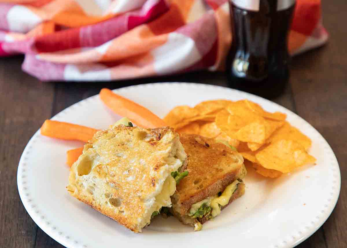 Avocado Grilled Cheese Sandwich