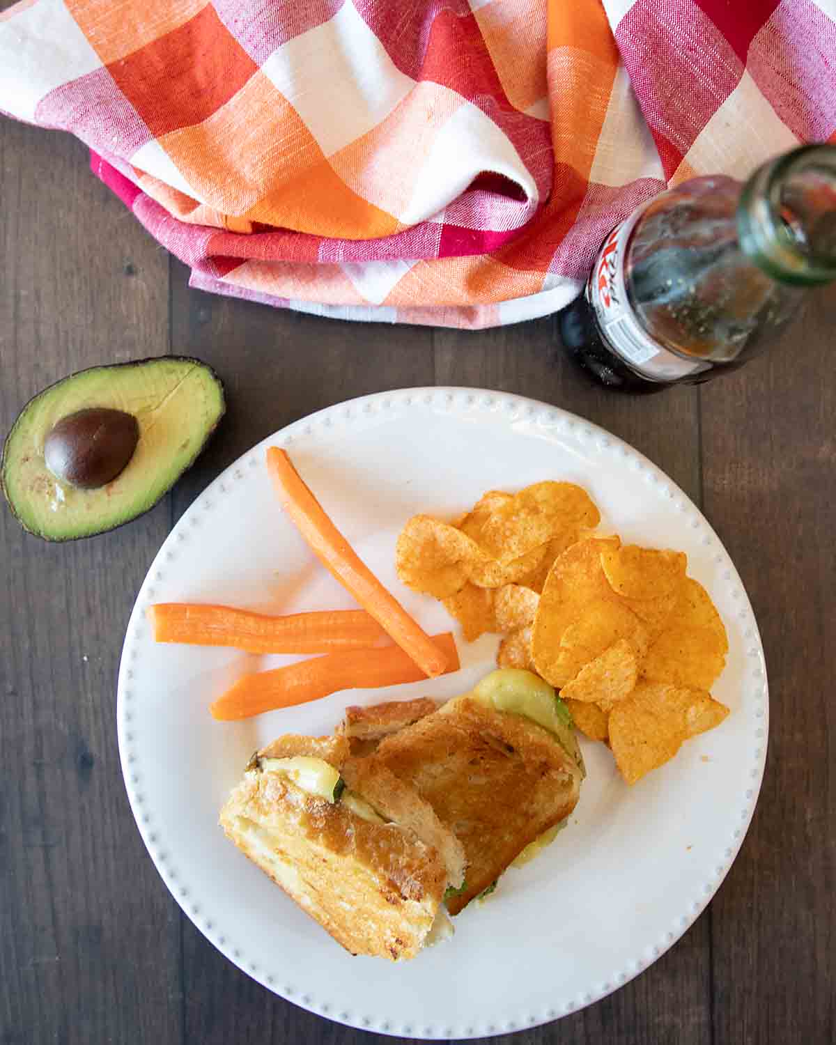 Avocado Grilled Cheese Sandwich