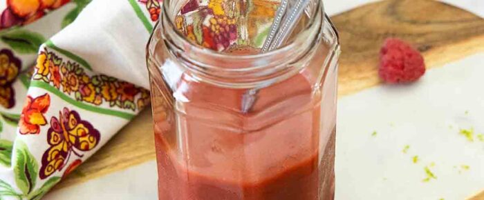 Homemade Raspberry Vinaigrette