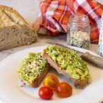 Avocado Toast with Everything Bagel Seasoning