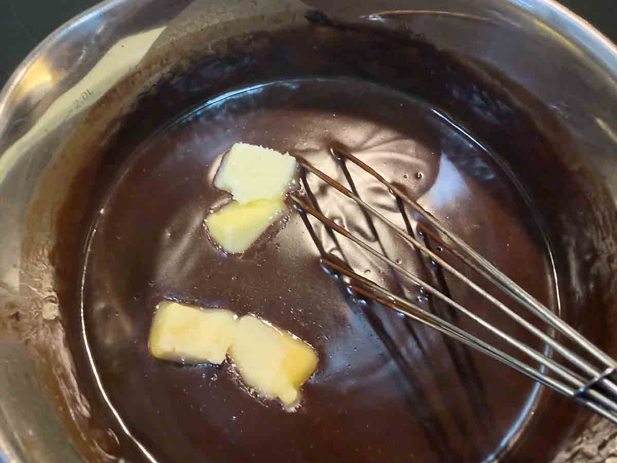 add butter