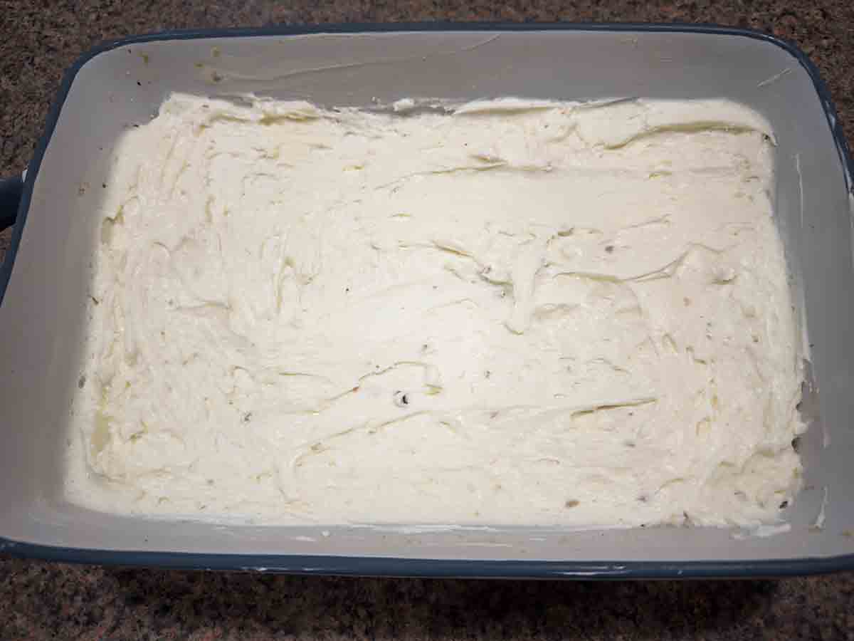 spread over crust
