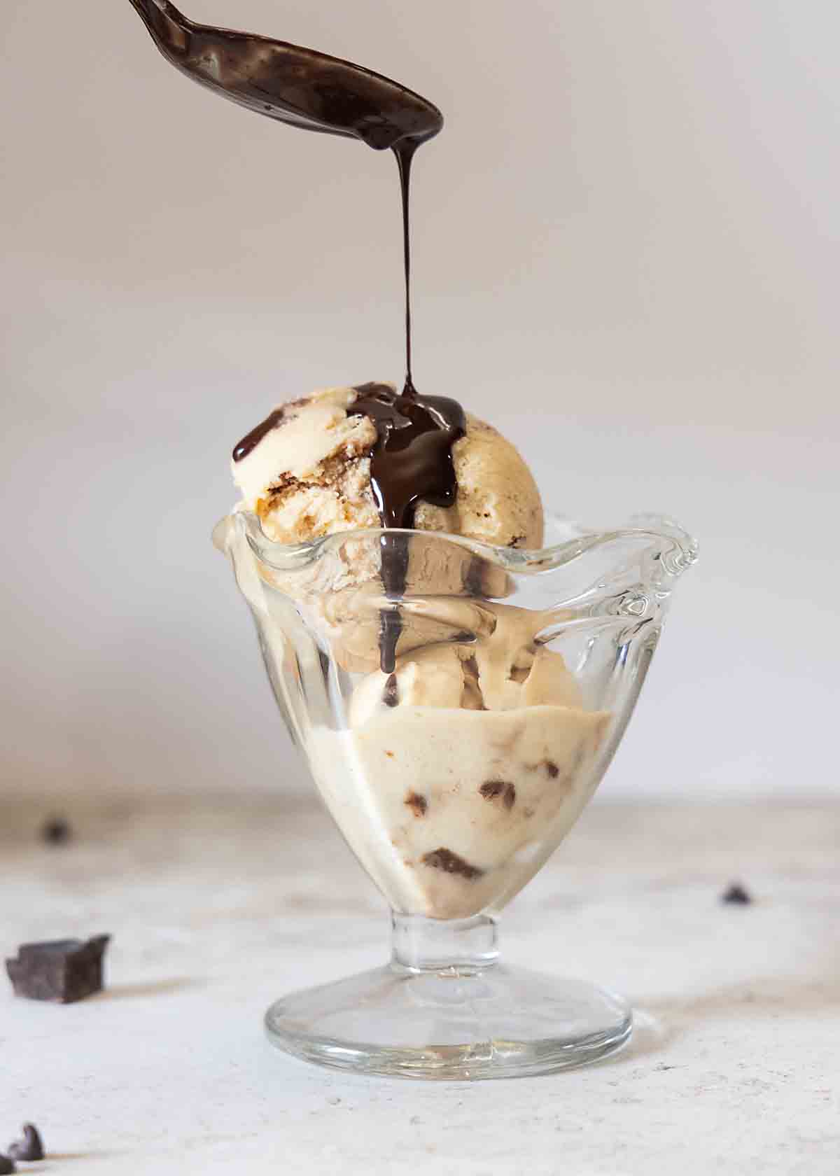 Peanut Butter Ice Cream sundae