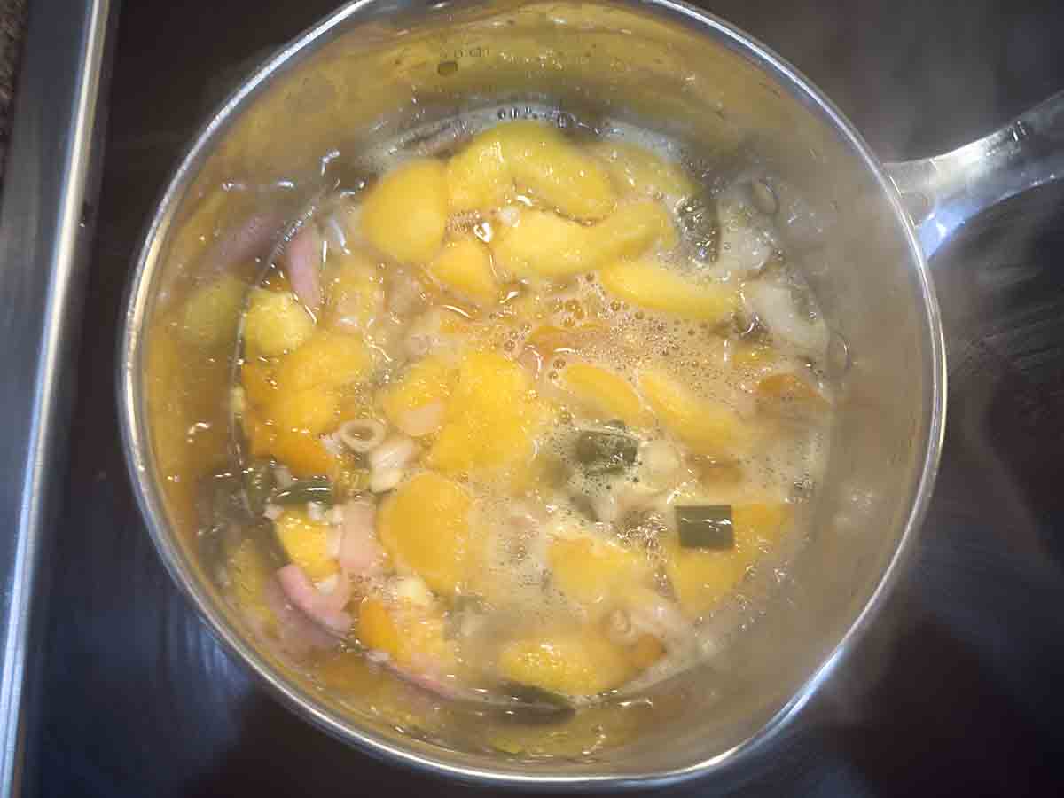 boil ingredients