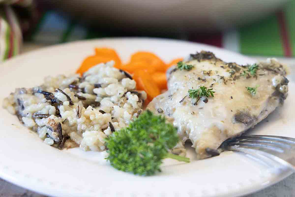 Forgotten Chicken Served