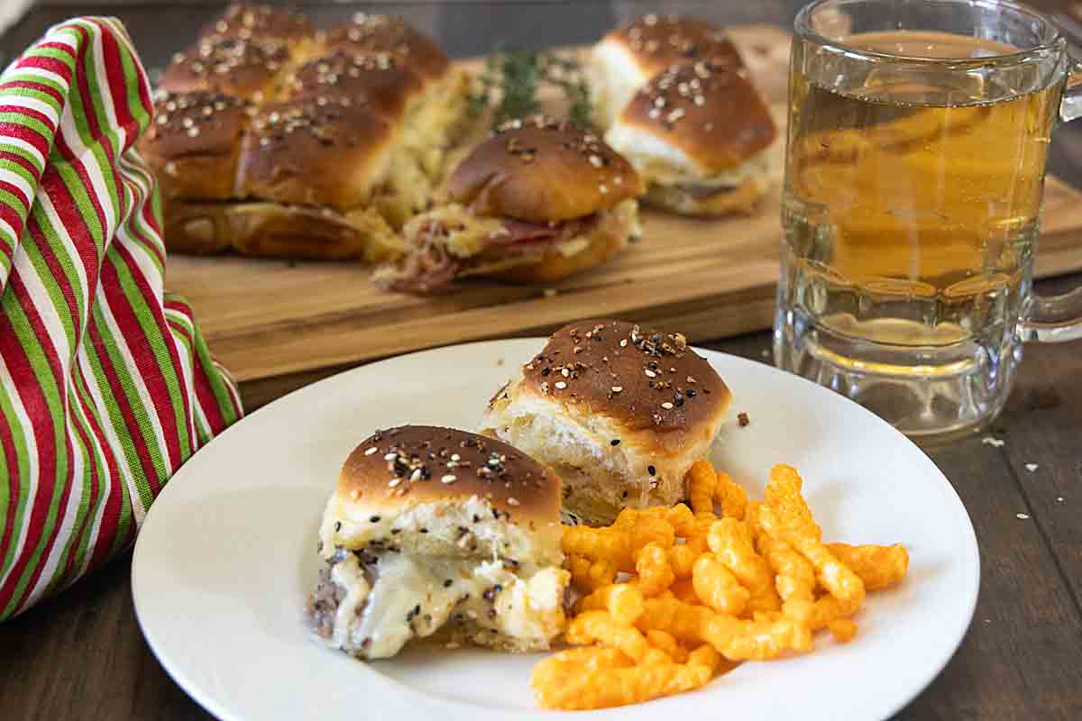 Hawaiian Roll Sliders