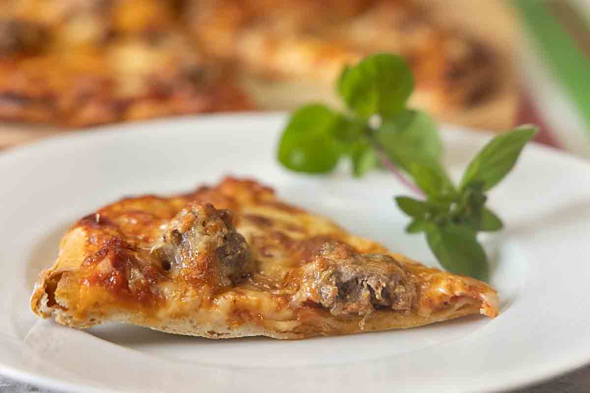 pizza closeup